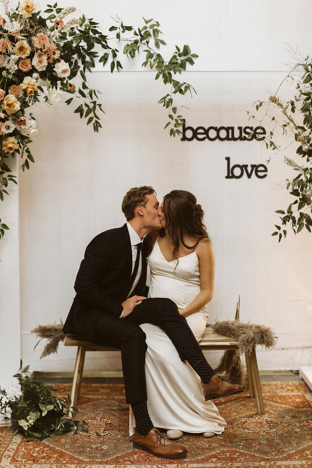 KRISTINA + RYAN'S &lt;strong&gt;BOHO INDUSTRIAL WEDDING&lt;/strong&gt;