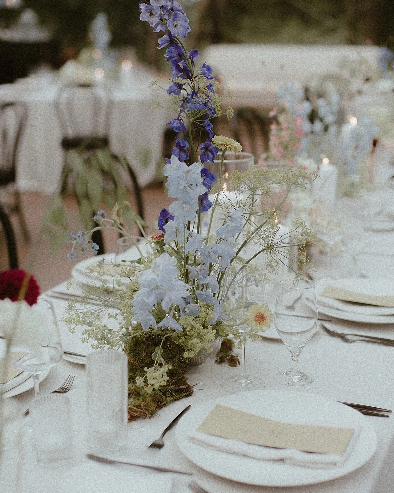 Blue is having a moment&mdash;and we&rsquo;re here for it. 💙

Planning and design @clementandcoevents 
Photos @jennifermoher 
Florist @joeybutta 
Tent @premiertents 
Table decor @simplybeautifuldecor 

#luxuryweddingplanner #weddingplanner #weddingi