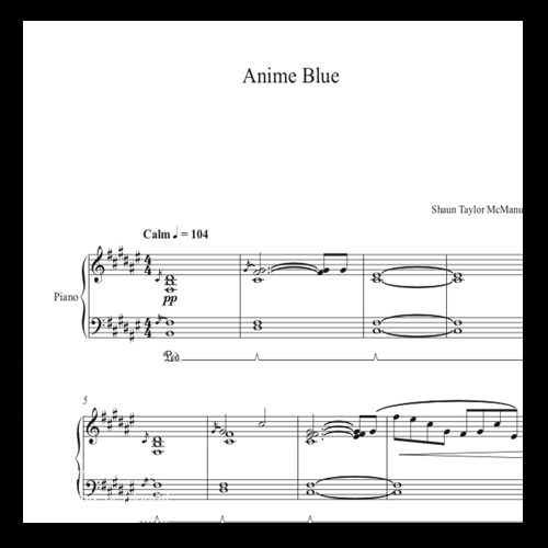 Print  Bassoon Sheet Music Anime  Free Transparent PNG Download  PNGkey