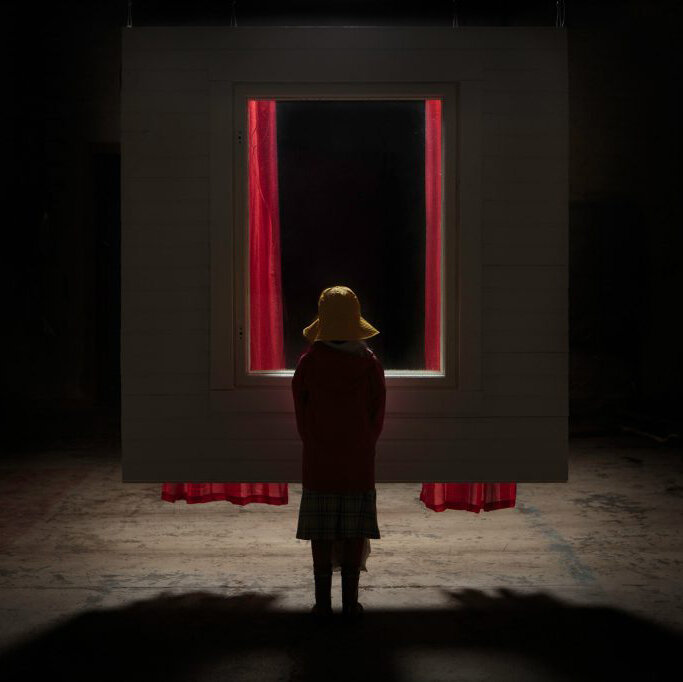 Raining Behind a Window