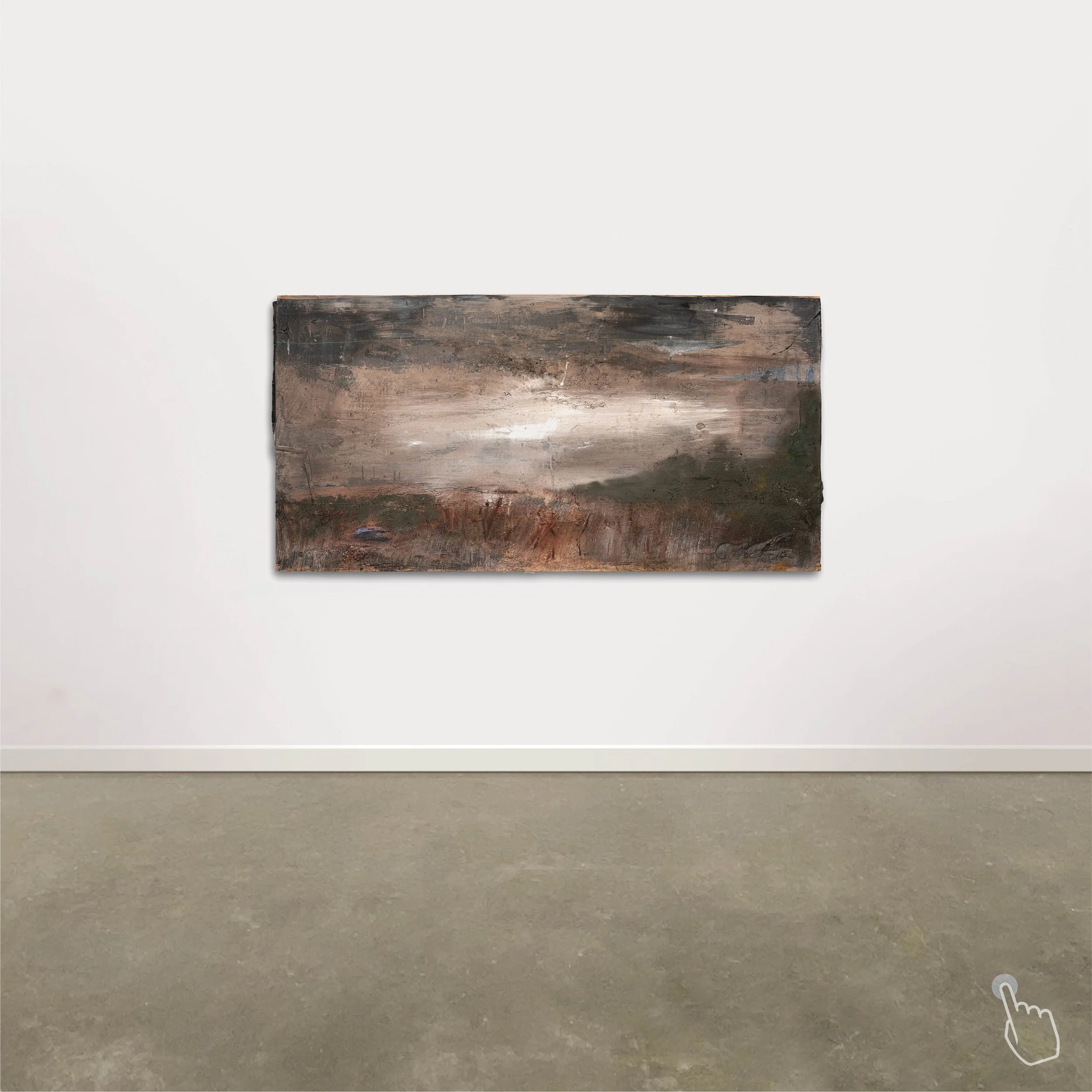 Andrew Hardwick 'Wasteland, Hedge & Phantom Image of a Power Station'