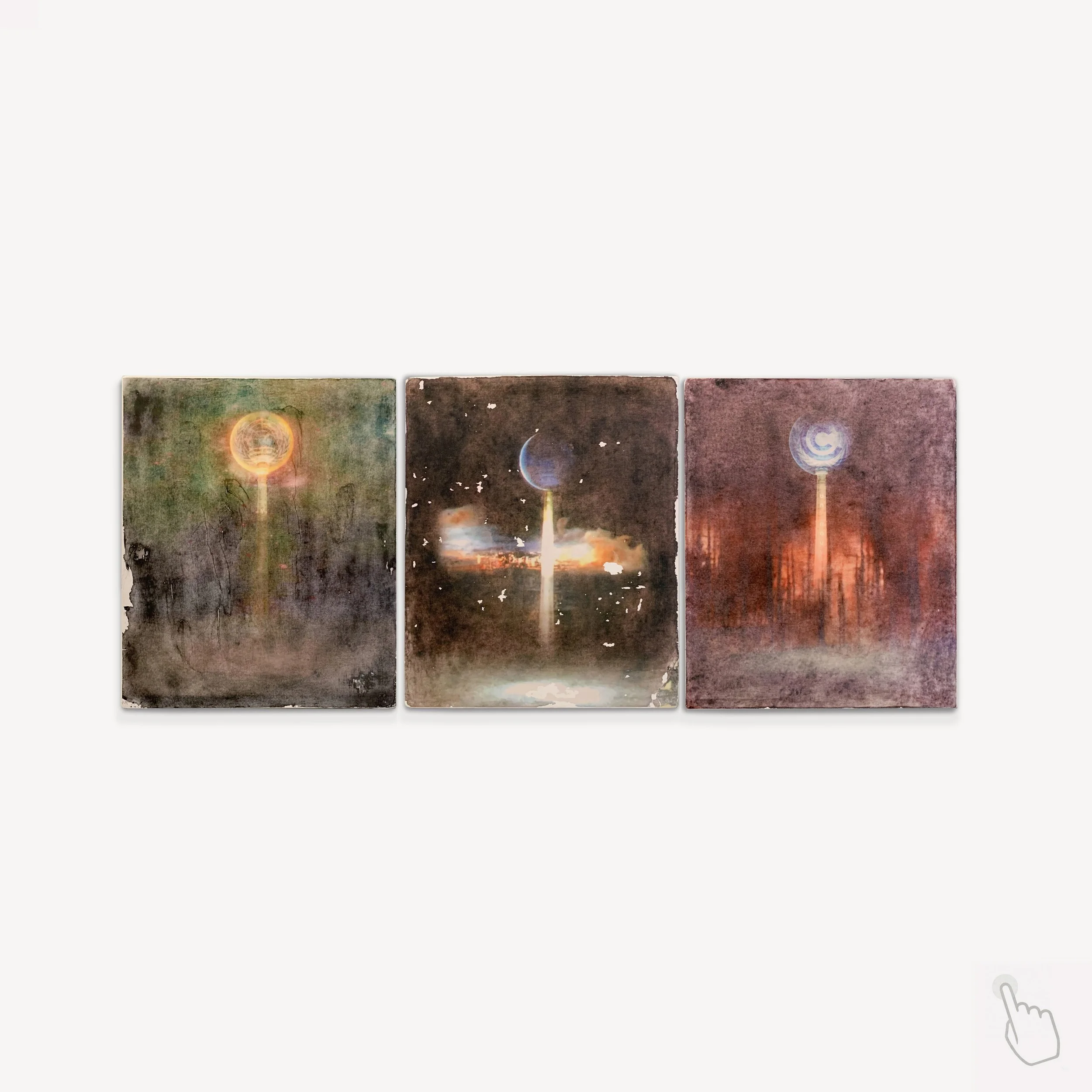 Roger Thorp 'The Backdrop Falls (Fragments)'