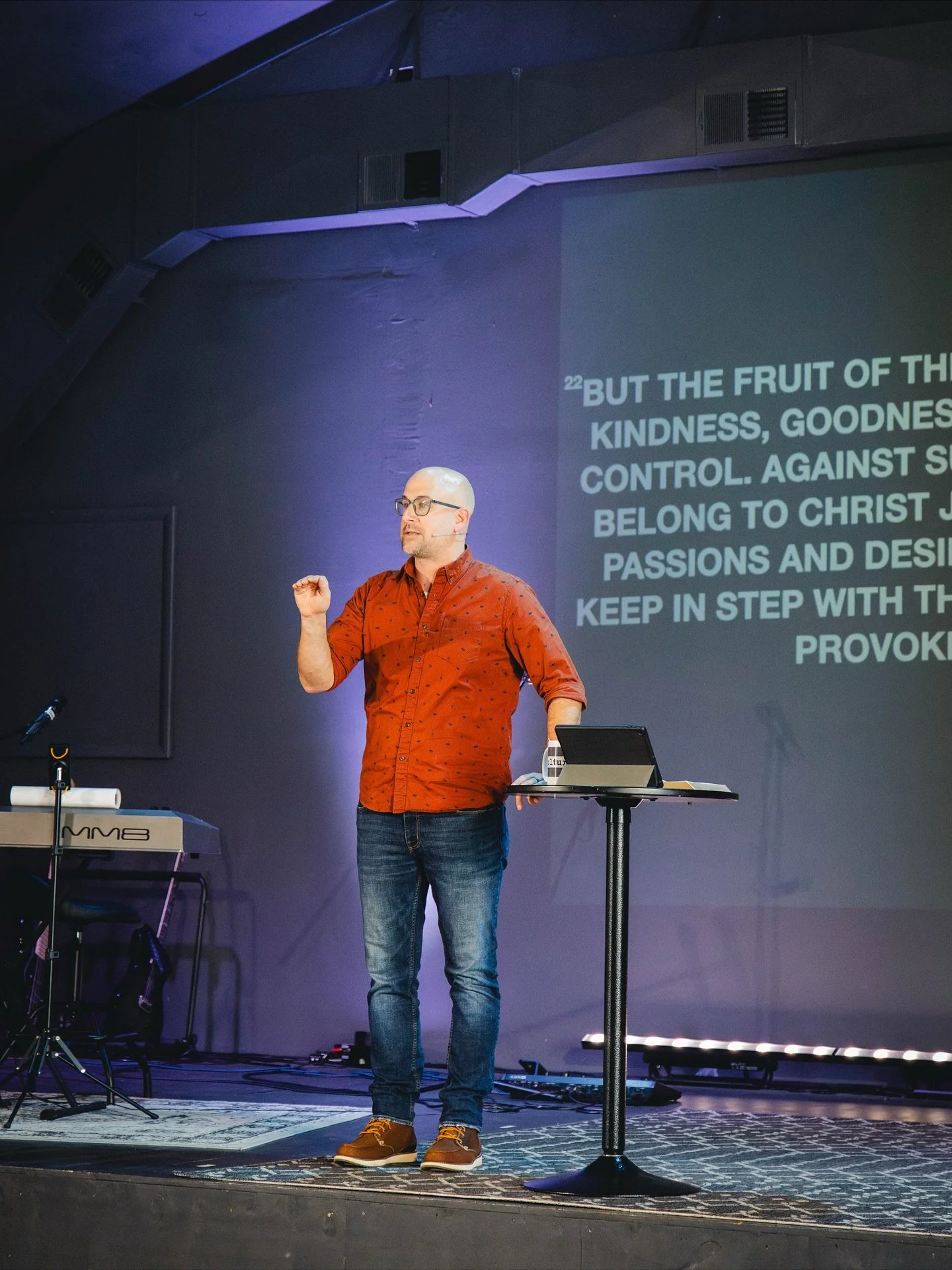 This week we wrapped up Galatians 5 by looking at the fruit of the Spirit&mdash;the evidence of a life led by God&rsquo;s Spirit. 

Paul reminds us that when we walk with the Spirit, our lives naturally produce love, joy, peace, patience, kindness, g