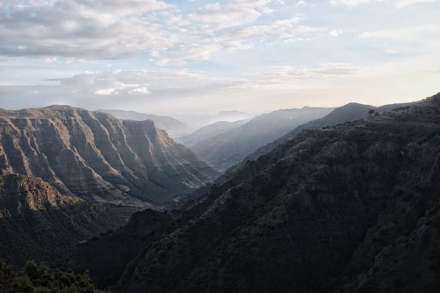 Last light – Simien Mountains, Gondar