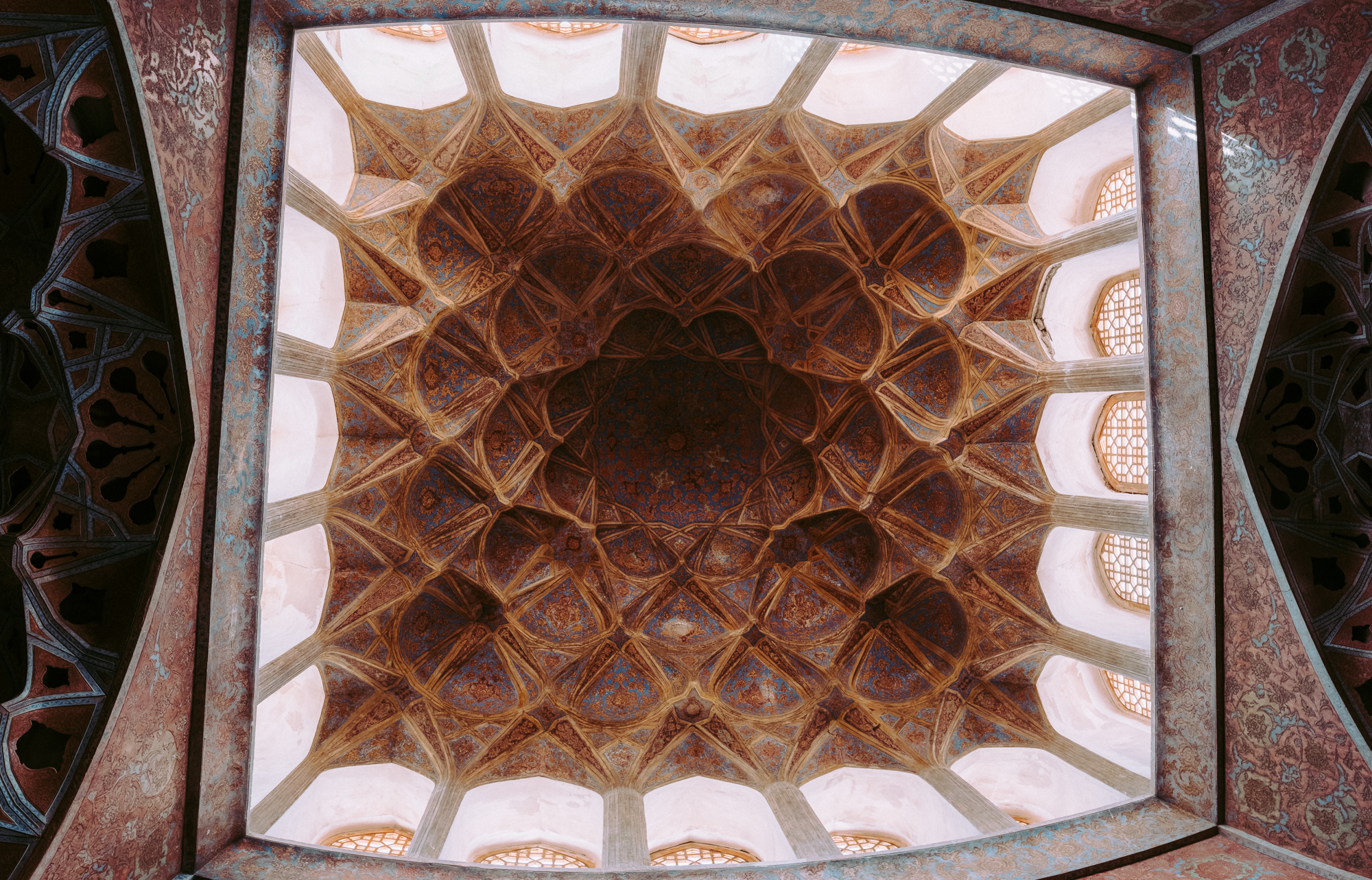 Music Hall Ceiling – Ali Qapu, Esfahan