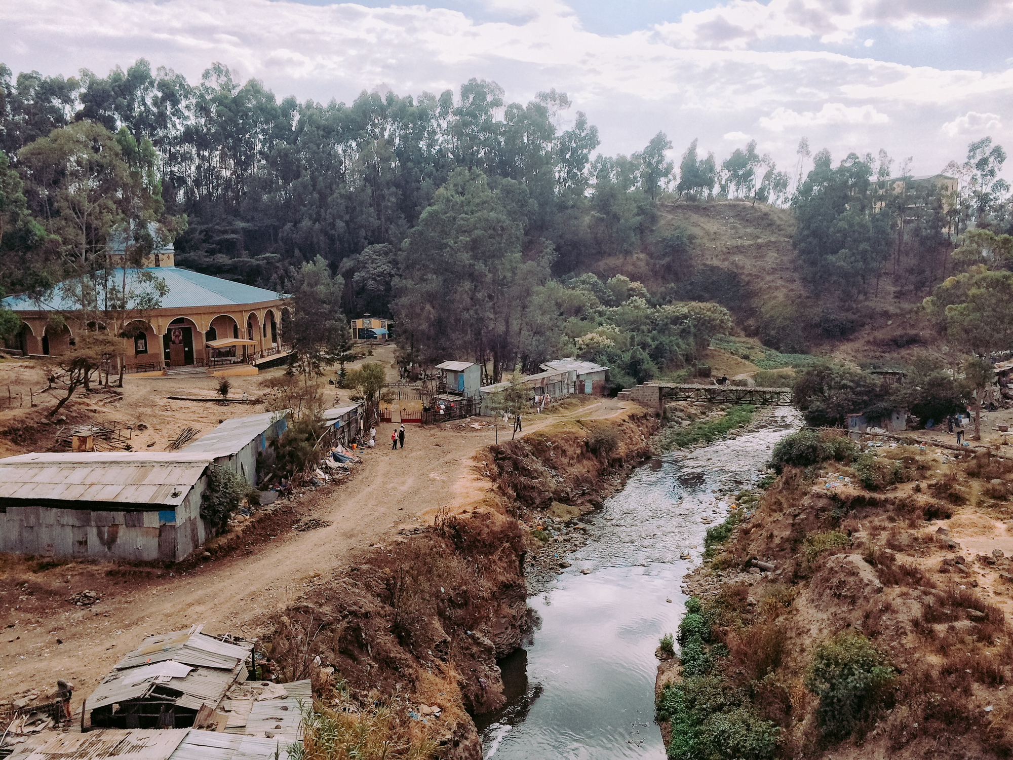 A view of the Bulbula river – Addis Ababa