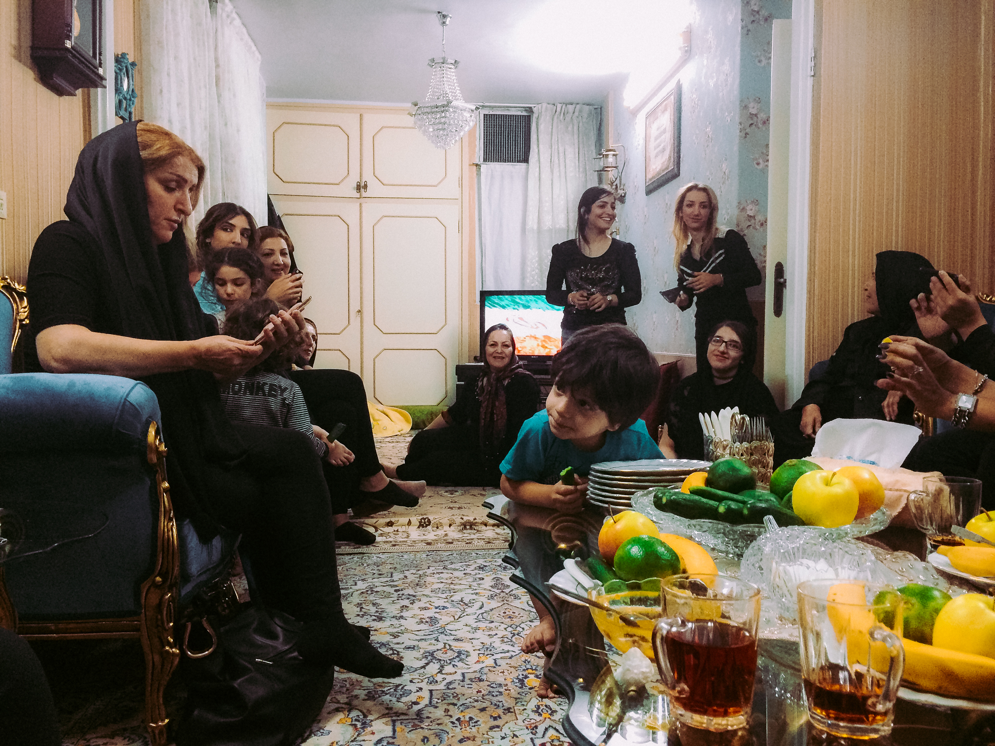 At home with 4 generations of Moosavis - Tehran