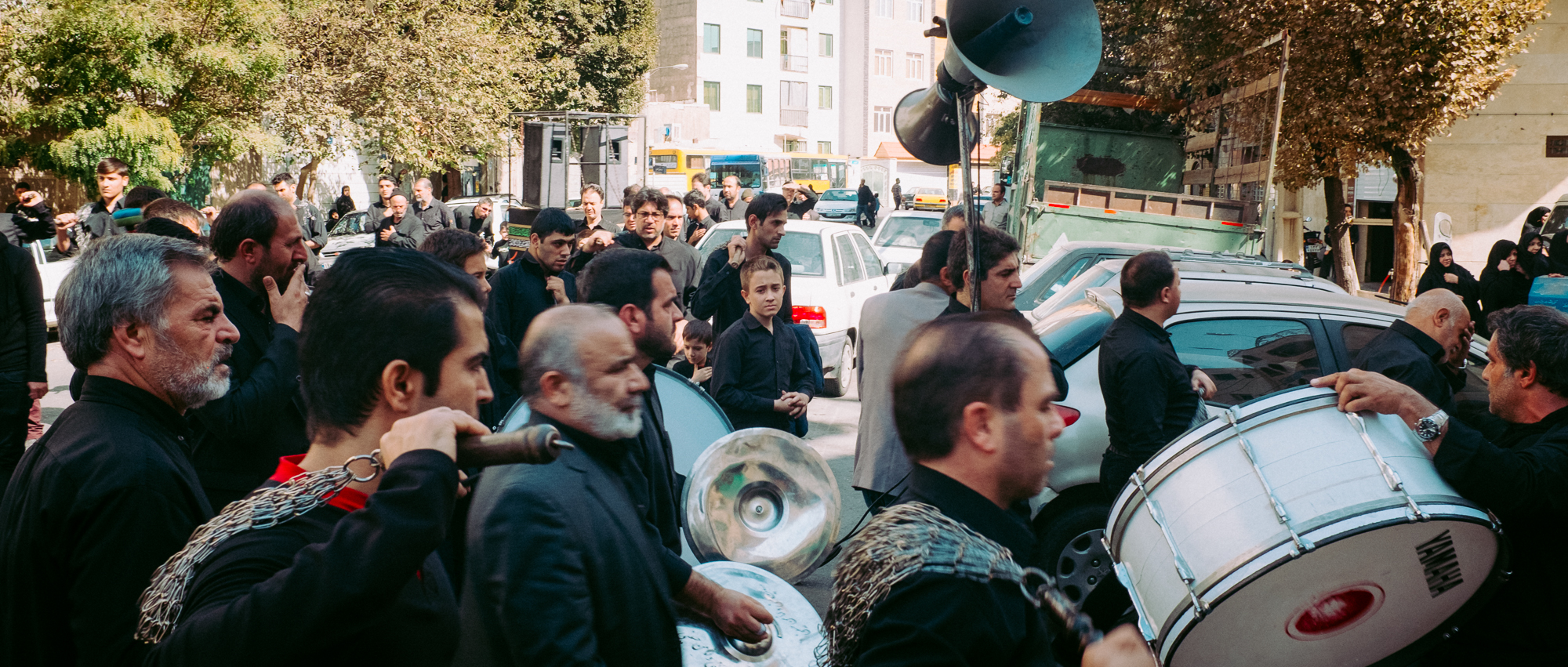 Ashura procession - Hengam street, Tehran