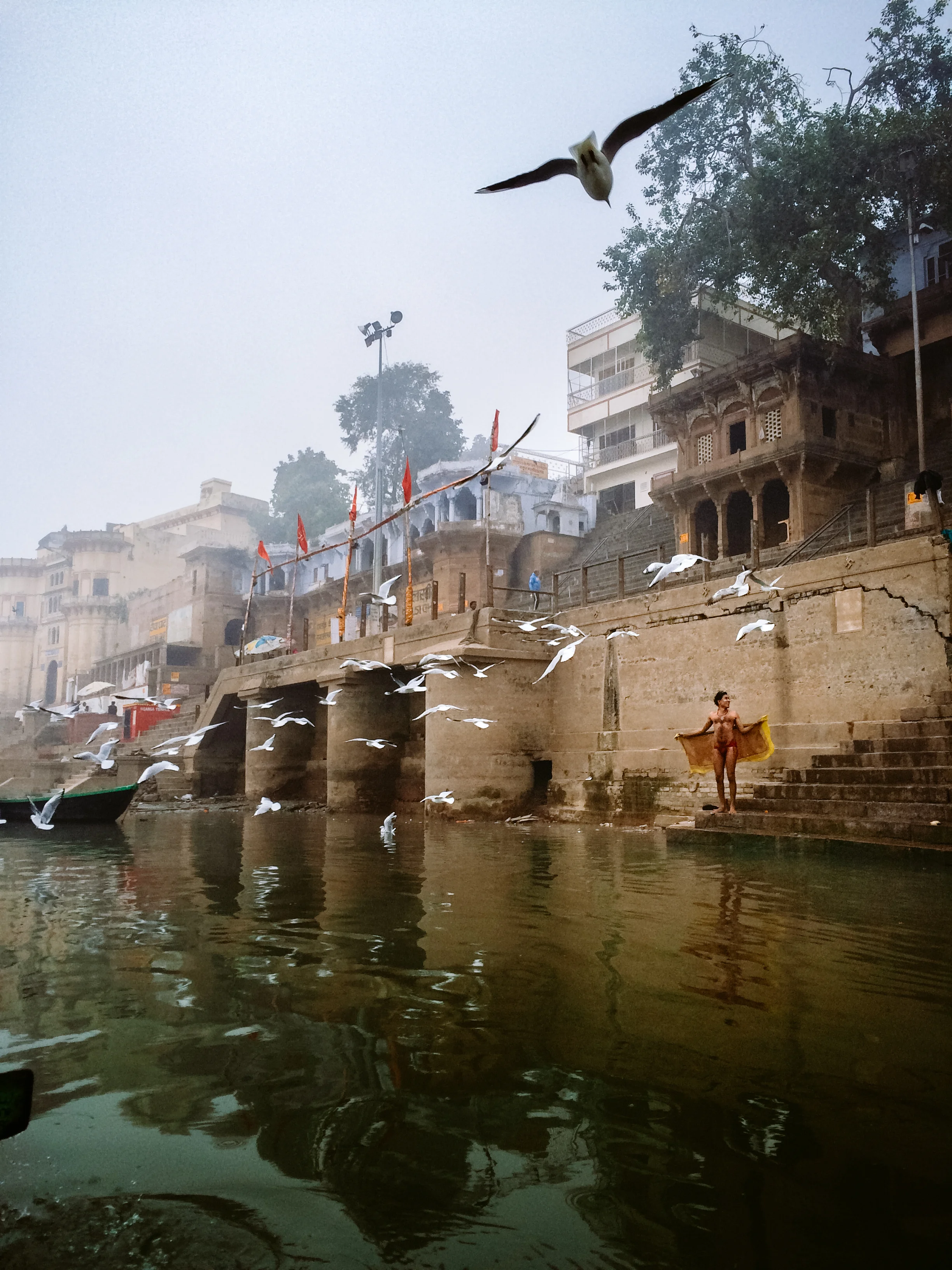 Morning Bath - Veranasi, Uttar Pradesh