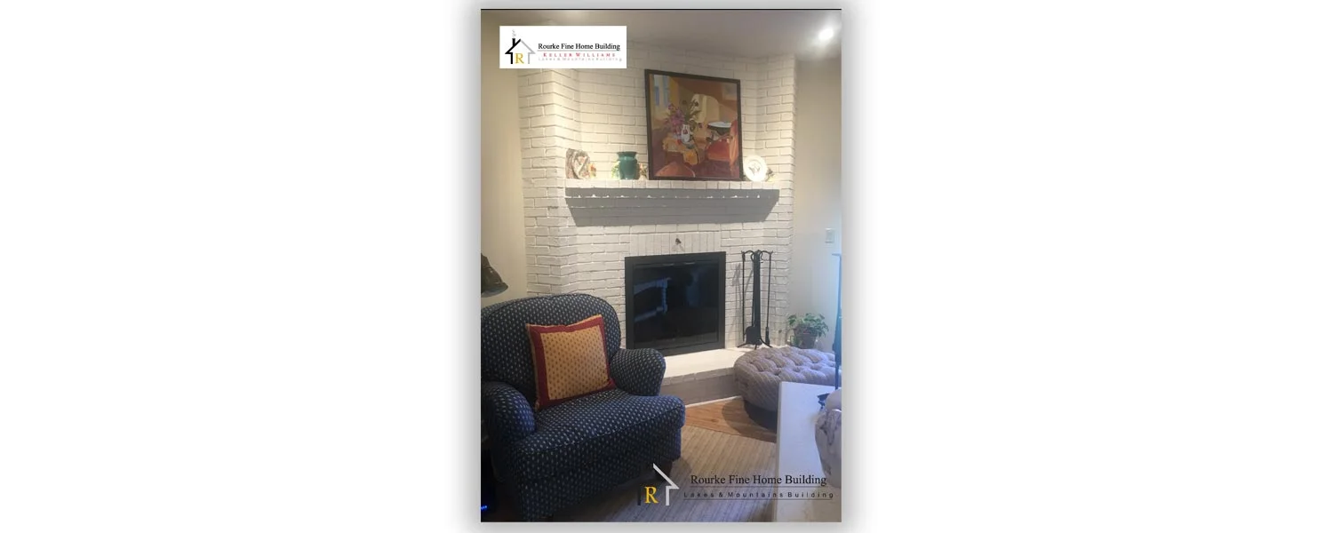 The new fire place