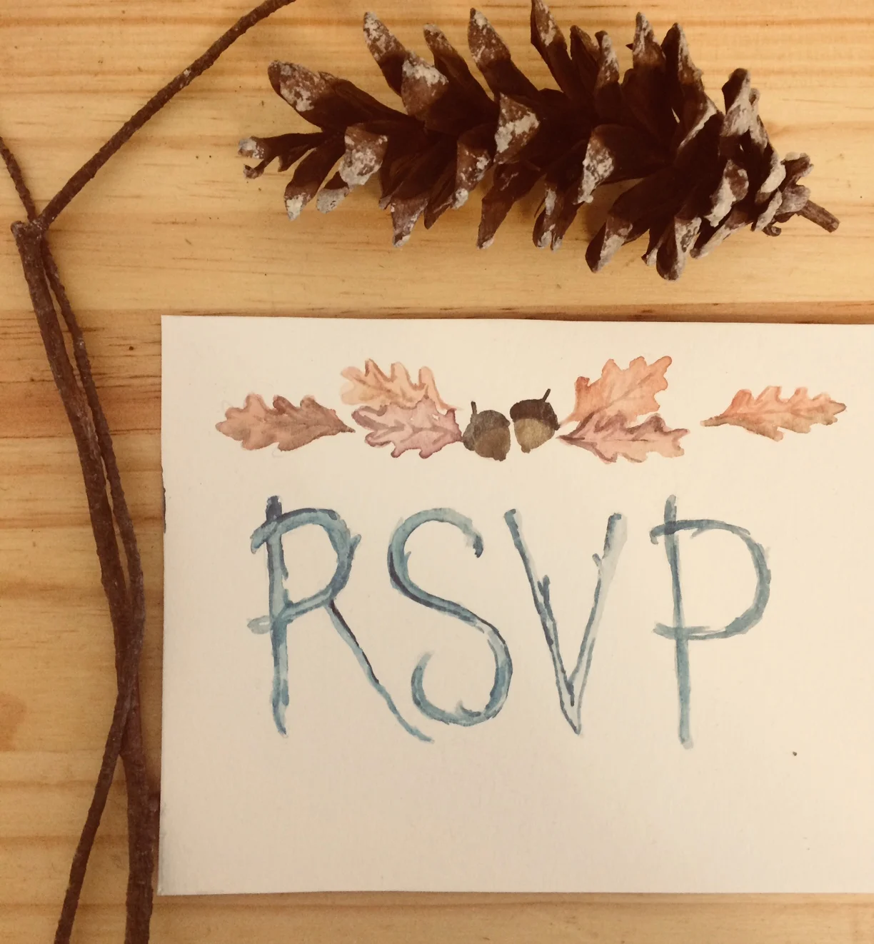 Autumn Oak RSVP