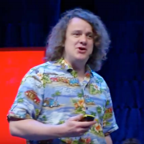 Ed Cooke delivers the opening keynote speech at Internet Dagarna 2018