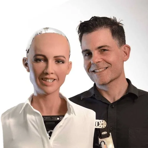 Sophia the robot Speaker