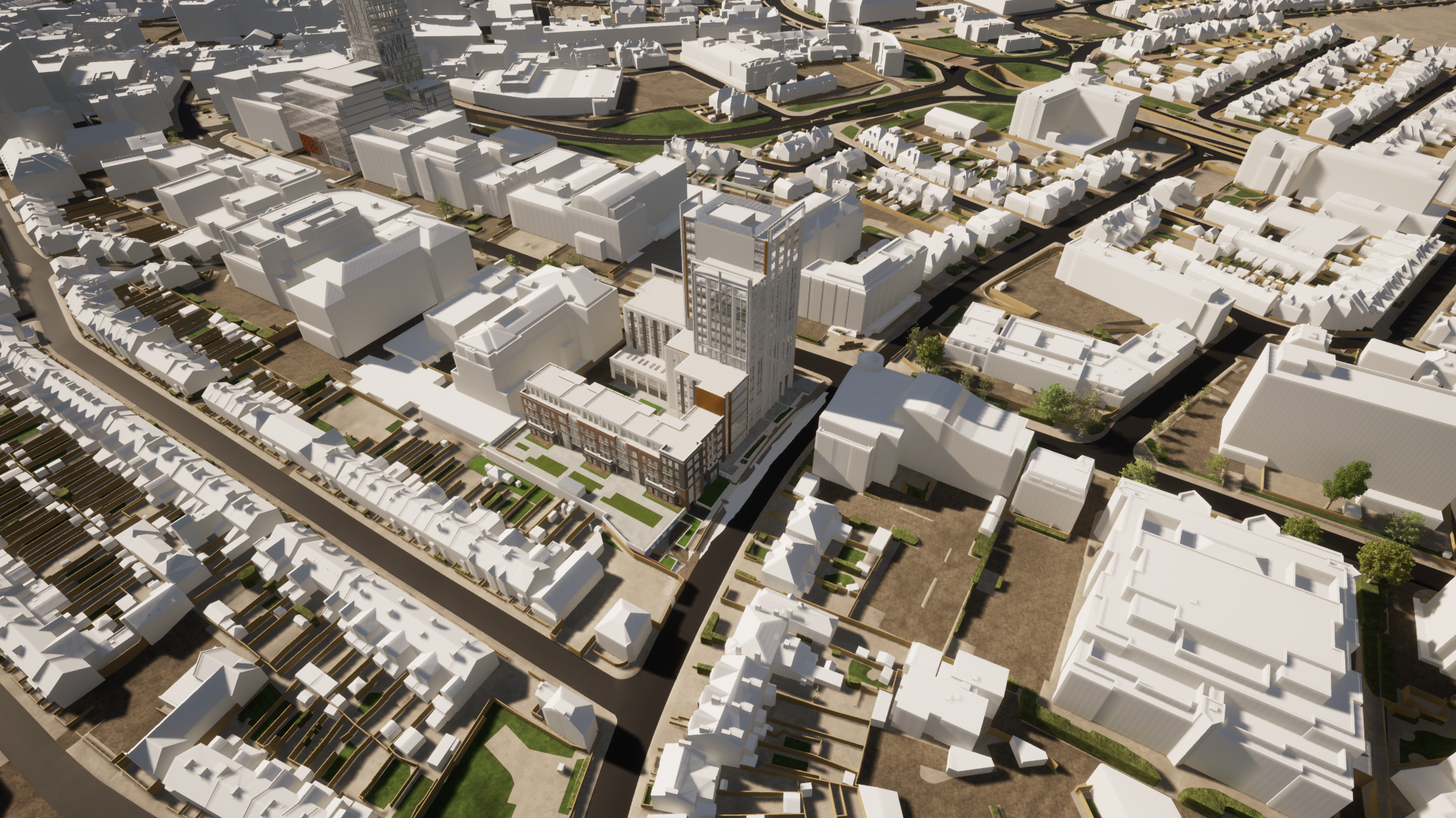 The Watford Digital Model is being used to support design review and capacity planning. Working collaboratively between developers and the local authority helping all involved to ensure the appropriate scale and mass for each site. Used dynamically …