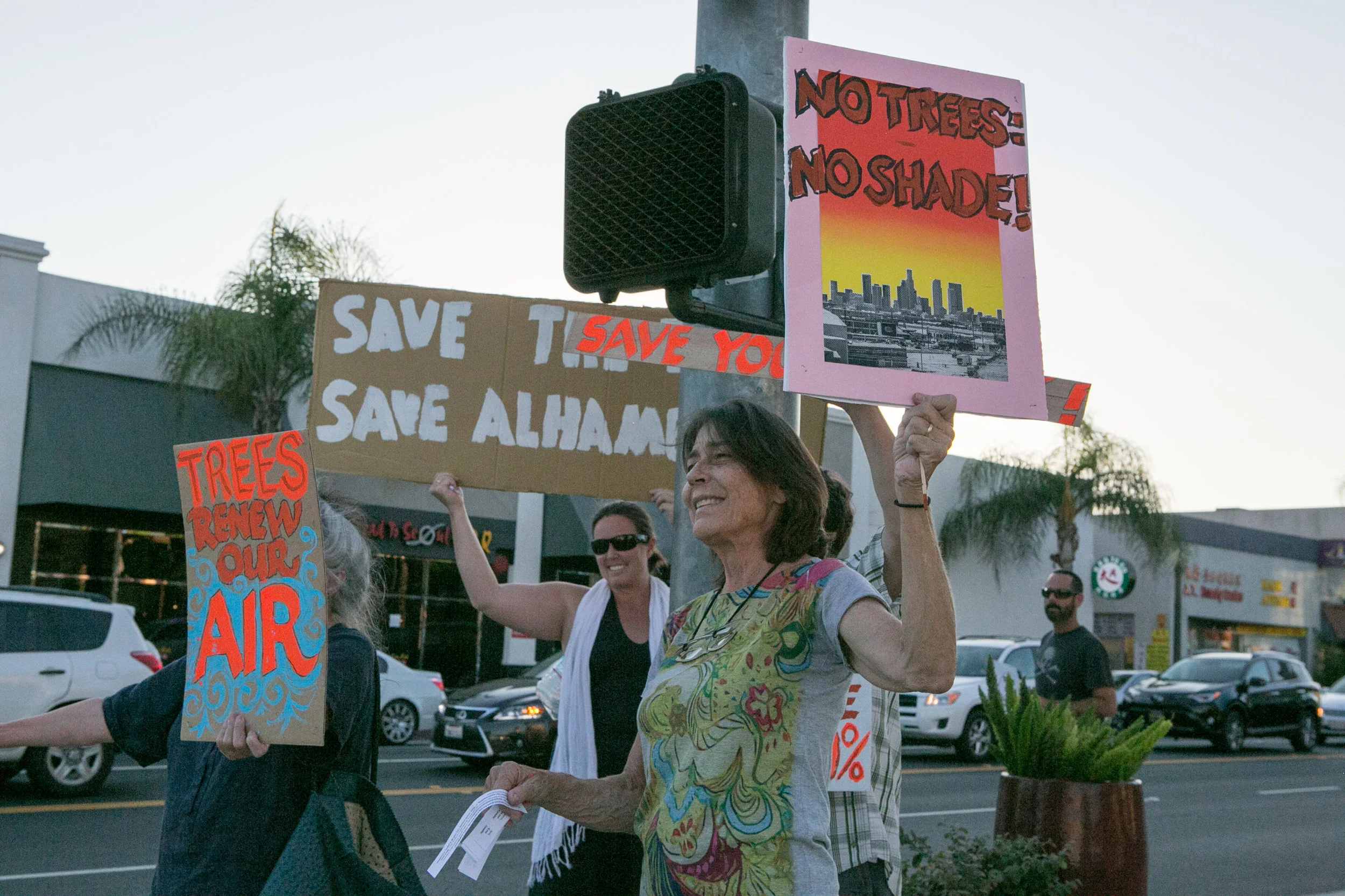 Alhambra Tree Removal - Physical Protest
