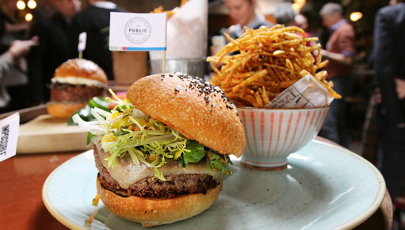 Impossible Burger Panel