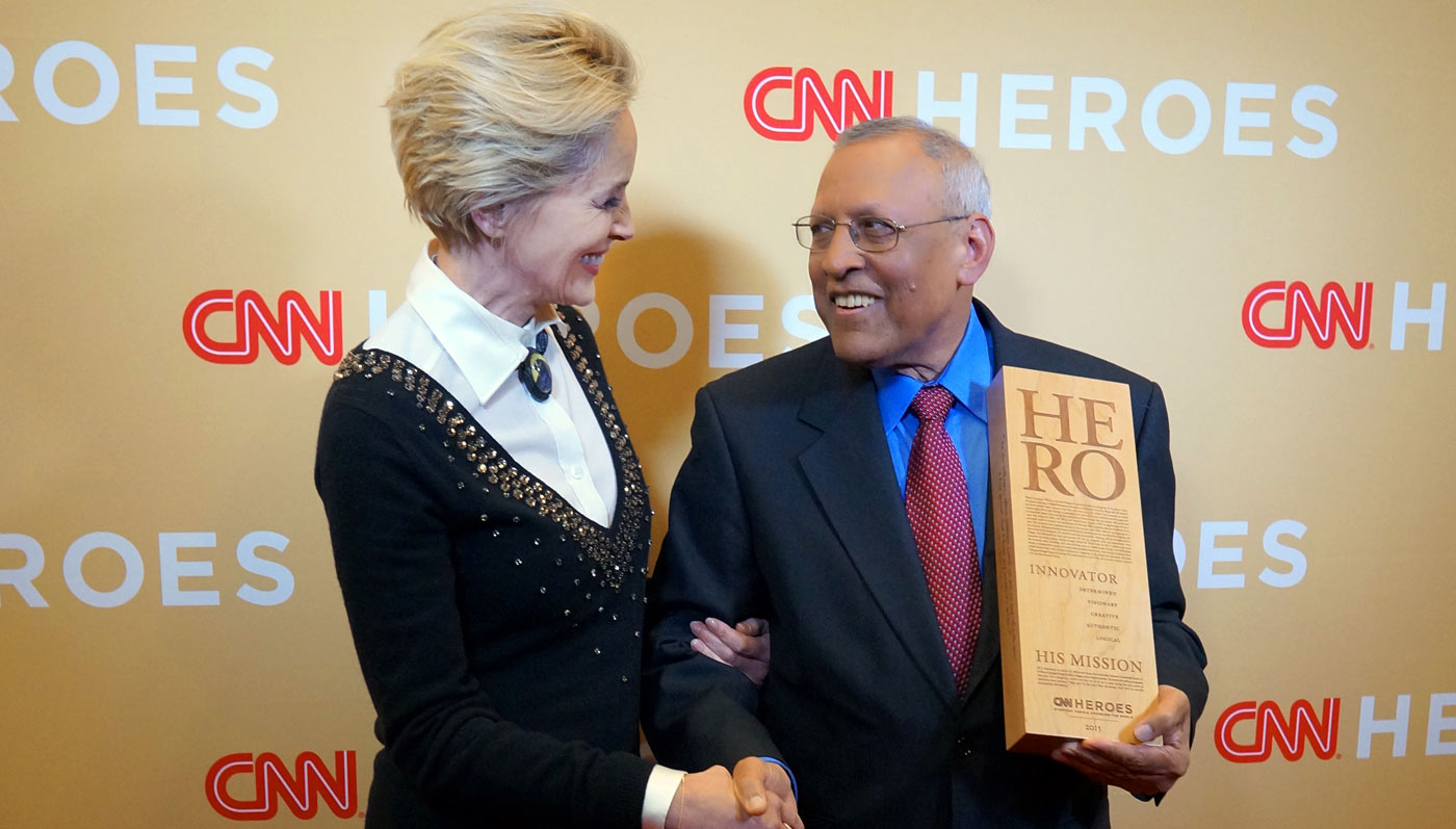 Behind The Scenes And On Their Plates At The CNN Heroes Award Show