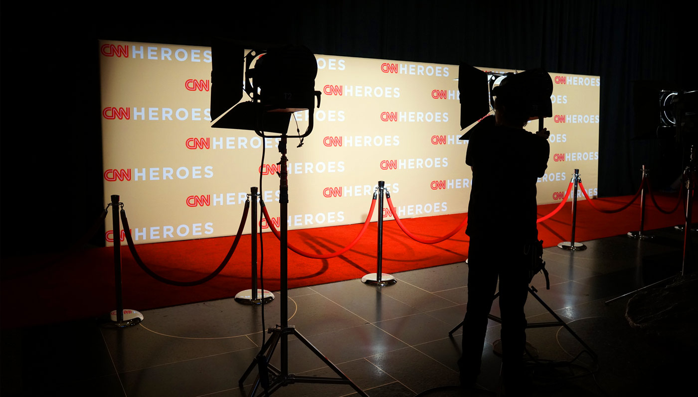 Behind The Scenes And On Their Plates At The CNN Heroes Award Show