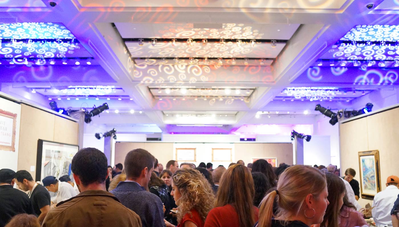 Sauntering Through Last Night's Art Of Food Event At Sotheby's Auction House