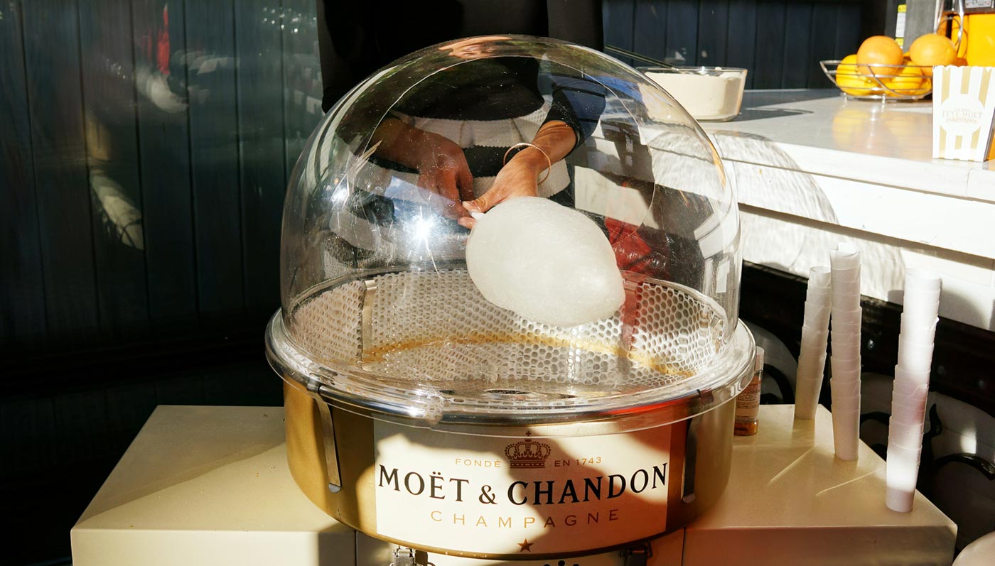 Catch The Traveling Mini Fête Filled With Moët!