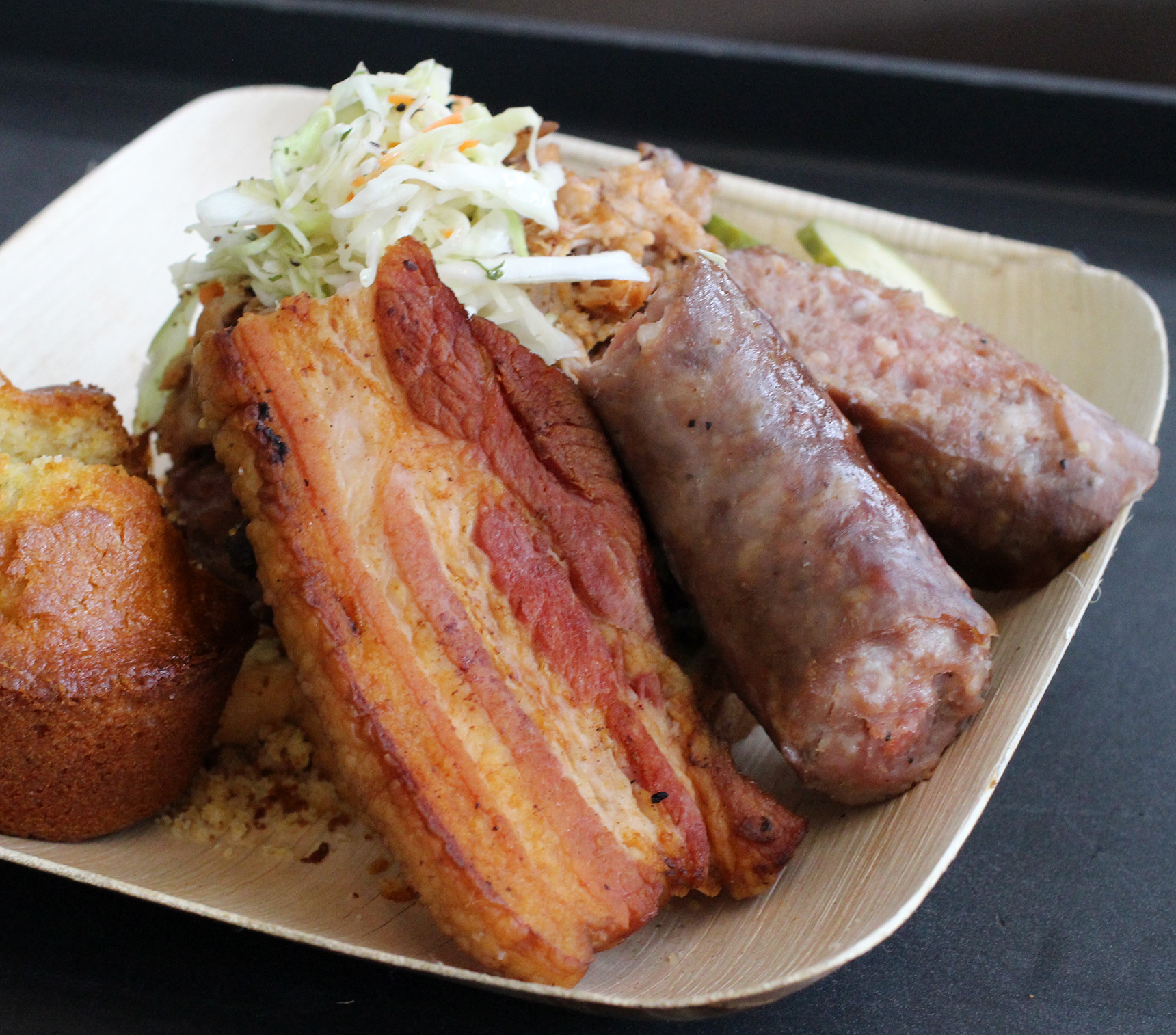Barbecue Shack's P3 Pulled Pork Platter