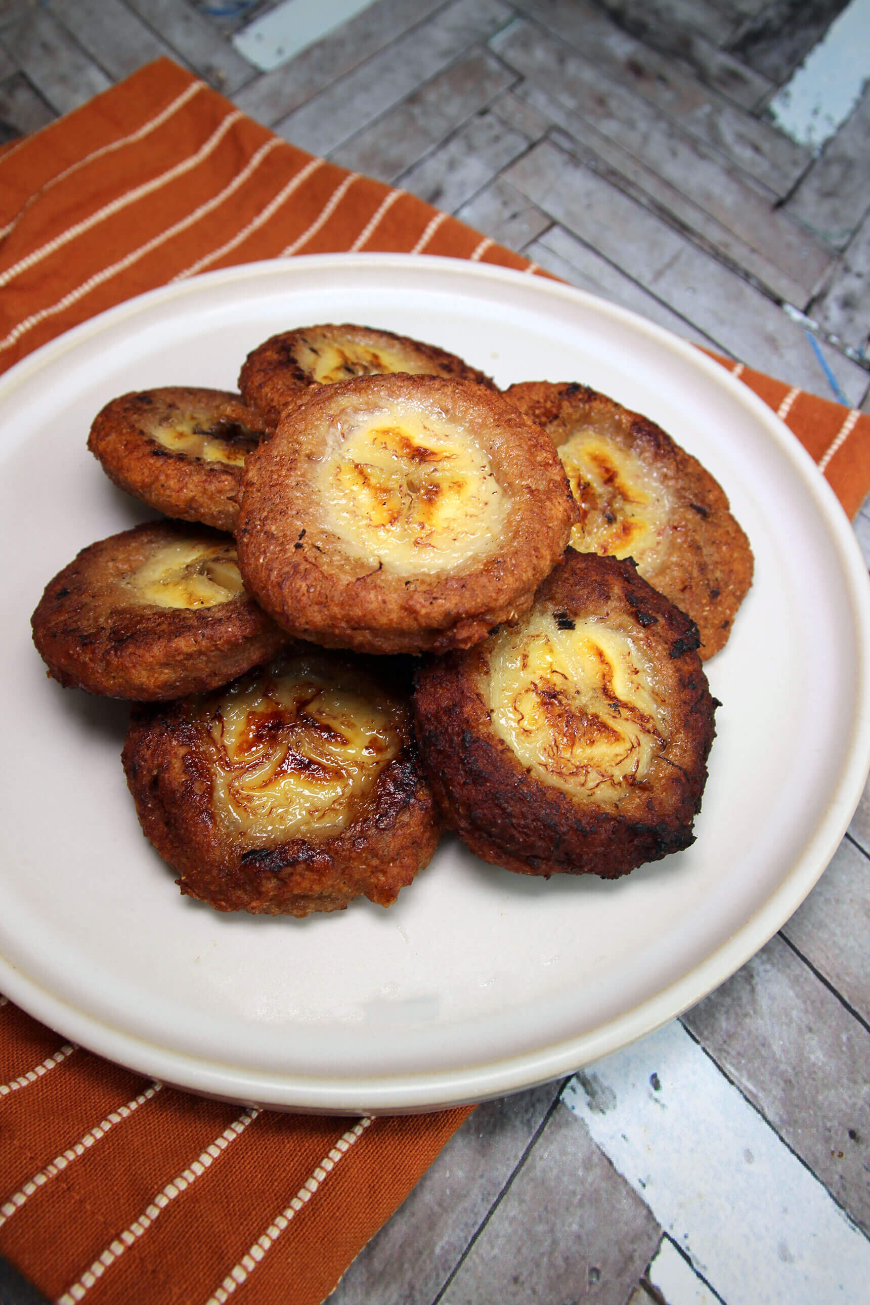 Jamaican Banana Fritters-Coffee And Champagne