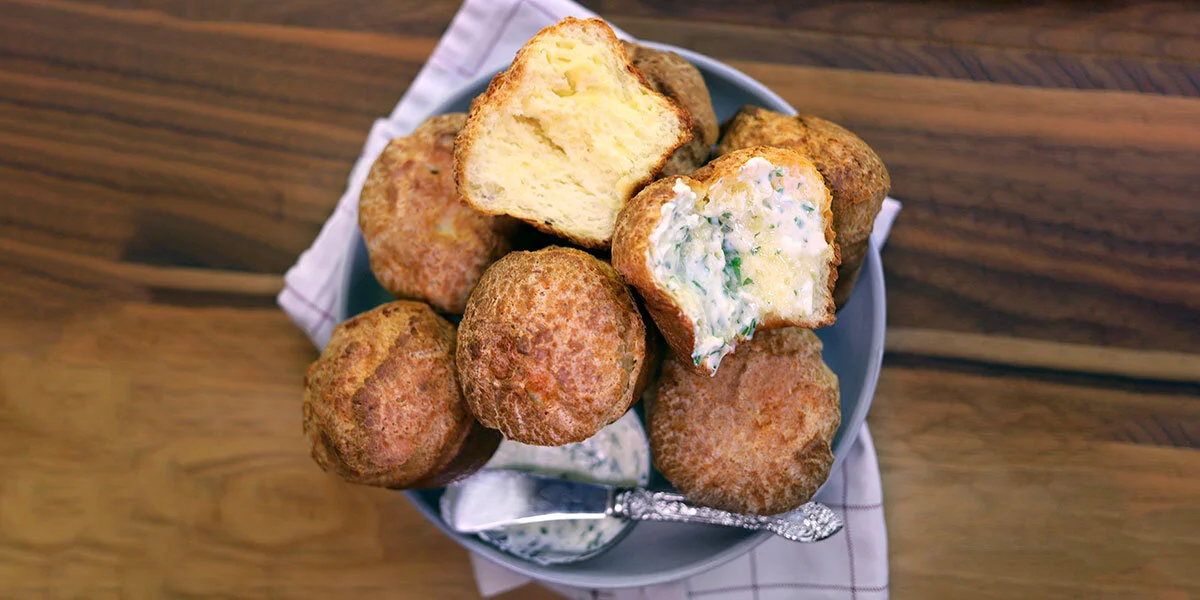 Muffin Pan Popovers RecipeCoffee And Champagne