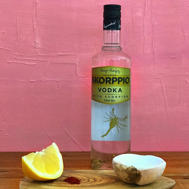 Smooth and refreshing. Skorppio Vodka side of Grapefruit. .
.
.
.
.
.
.
#skorppiovodka #vodka #scorpion #scorpio #shot #liquor #smooth #5timesdistilled #cocktails #drinks #bartender #happyhour #nightclub #bar #tipsy #tipsybartender #wswa #tgif #rndc 
