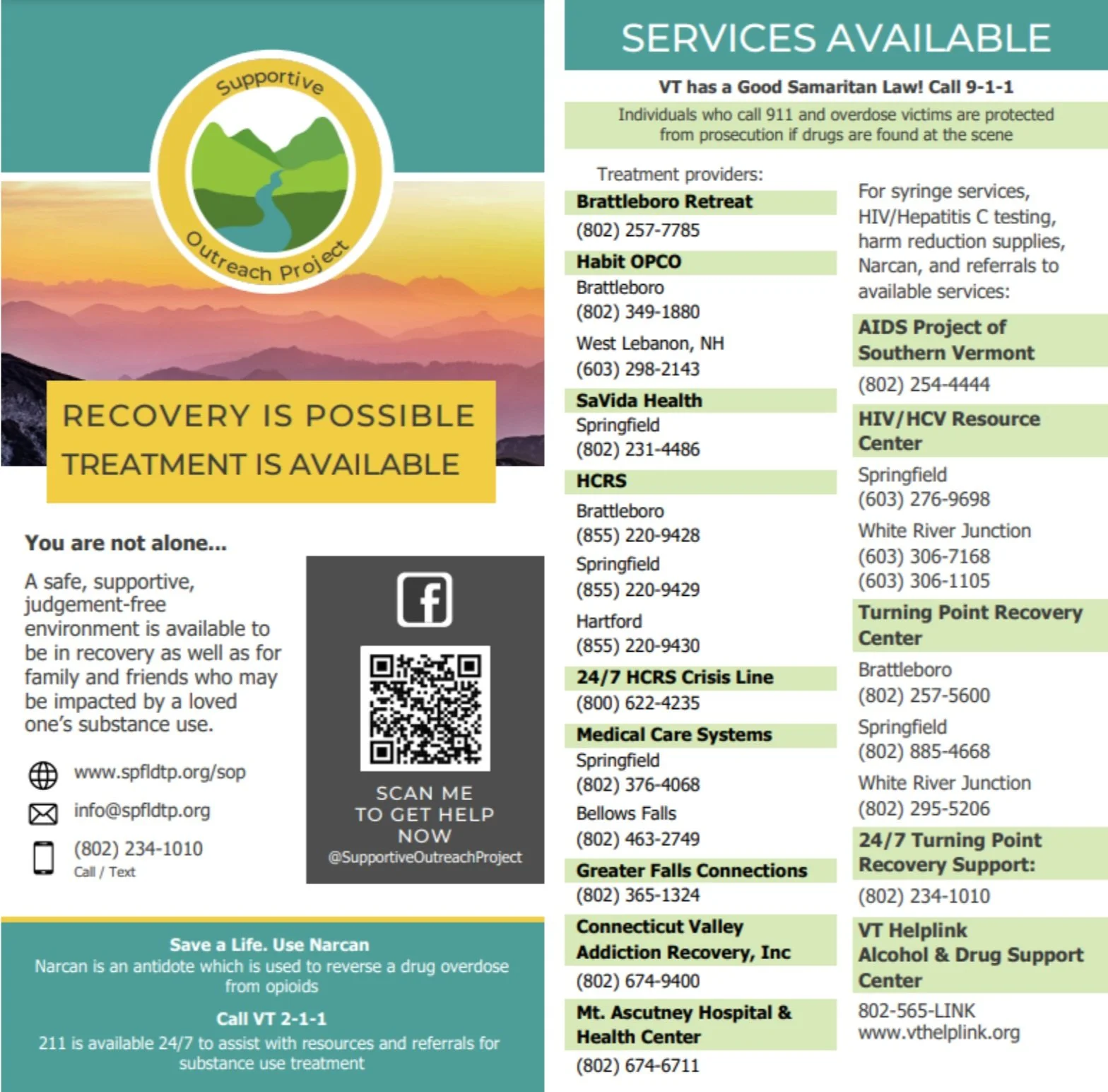 Support 2 Recovery