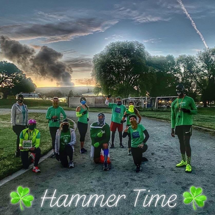 Happy St. Patrick&rsquo;s Day team!  We were chilling 🥶 at the track this morning as we kicked this off @ 5:30AM!  I let the crew select their workout from the menu below and they crushed it! 

Shoutouts 🗣:
☘️ Congratulations Iraj Zarrinnaal on a H