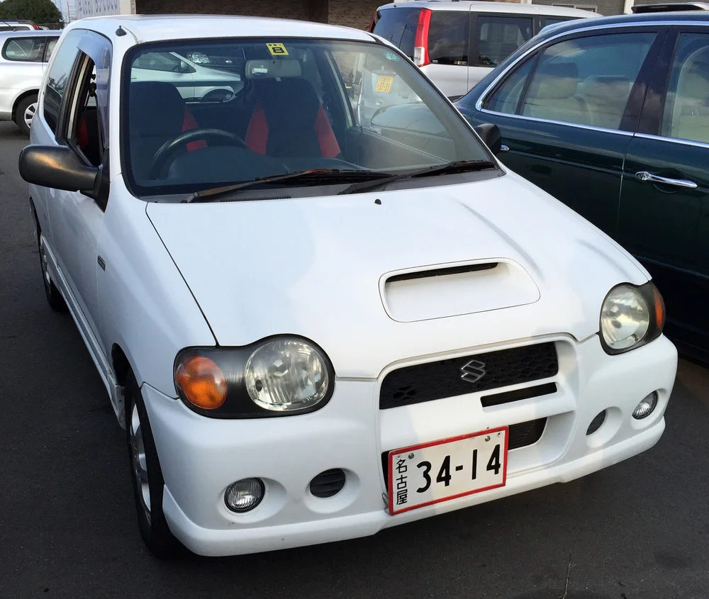 Alto Works Ha12s My First Car In Japan Ready Seat Belt