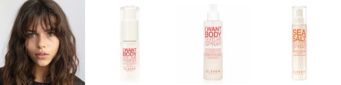 Product advies: I Want Body Volume Powder , I Want Body Texture Spray , Sea Salt Texture Spray