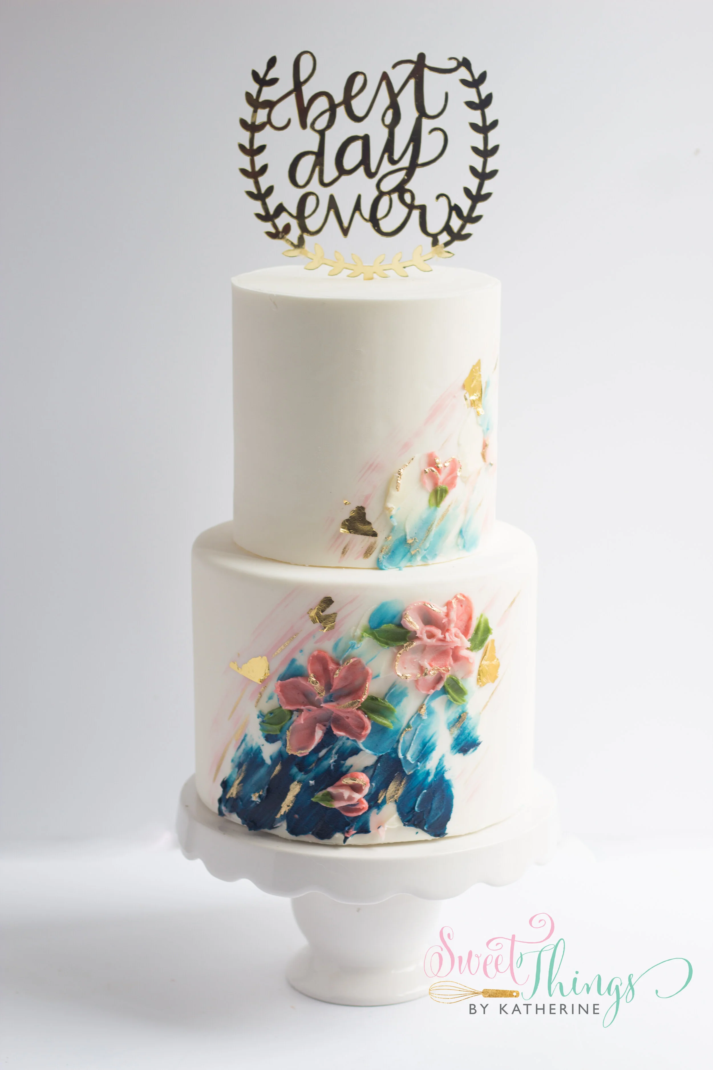 Palette Knife Buttercream Painting