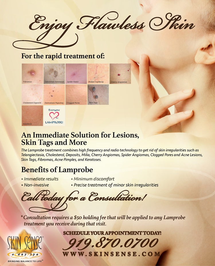 Lamprobe Lamprobe Treatments in Raleigh, NC | Skin Sense A Day Spa — Skin Sense