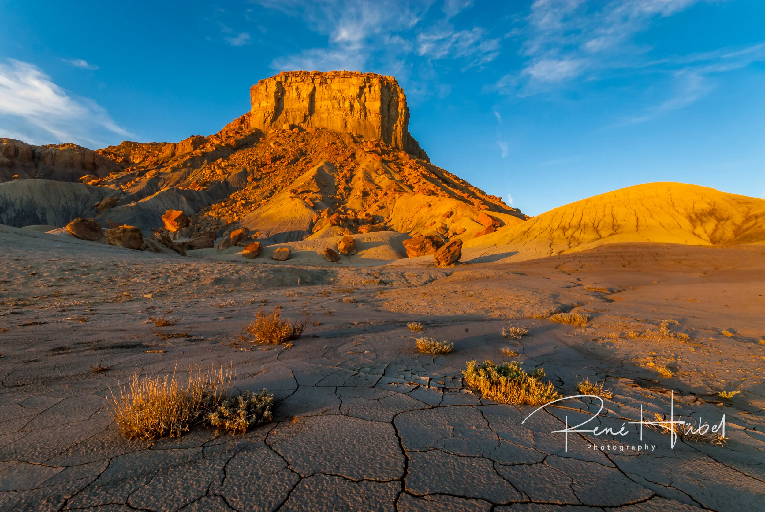 Golden light, Utah