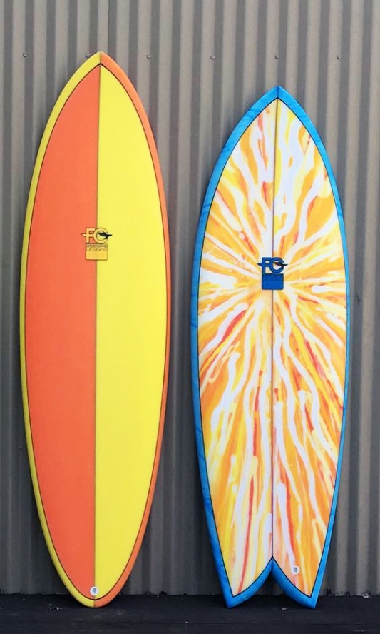 FCD Surfboards_Custom Boards_Egg and Fish Orange Blue.jpg