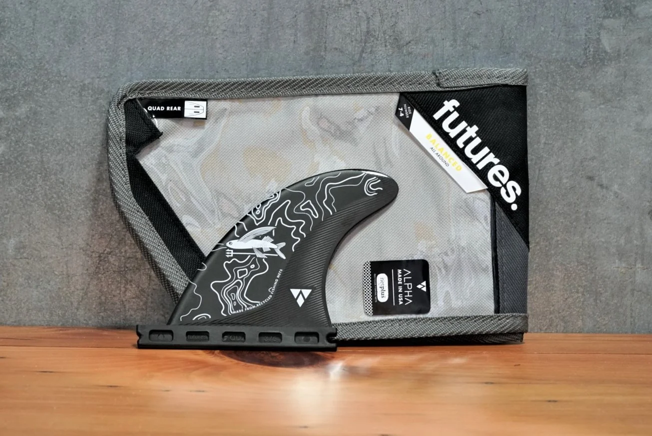 Futures Fins x Bureo - NetPlus QR 375 Alpha — FCD Surfboards