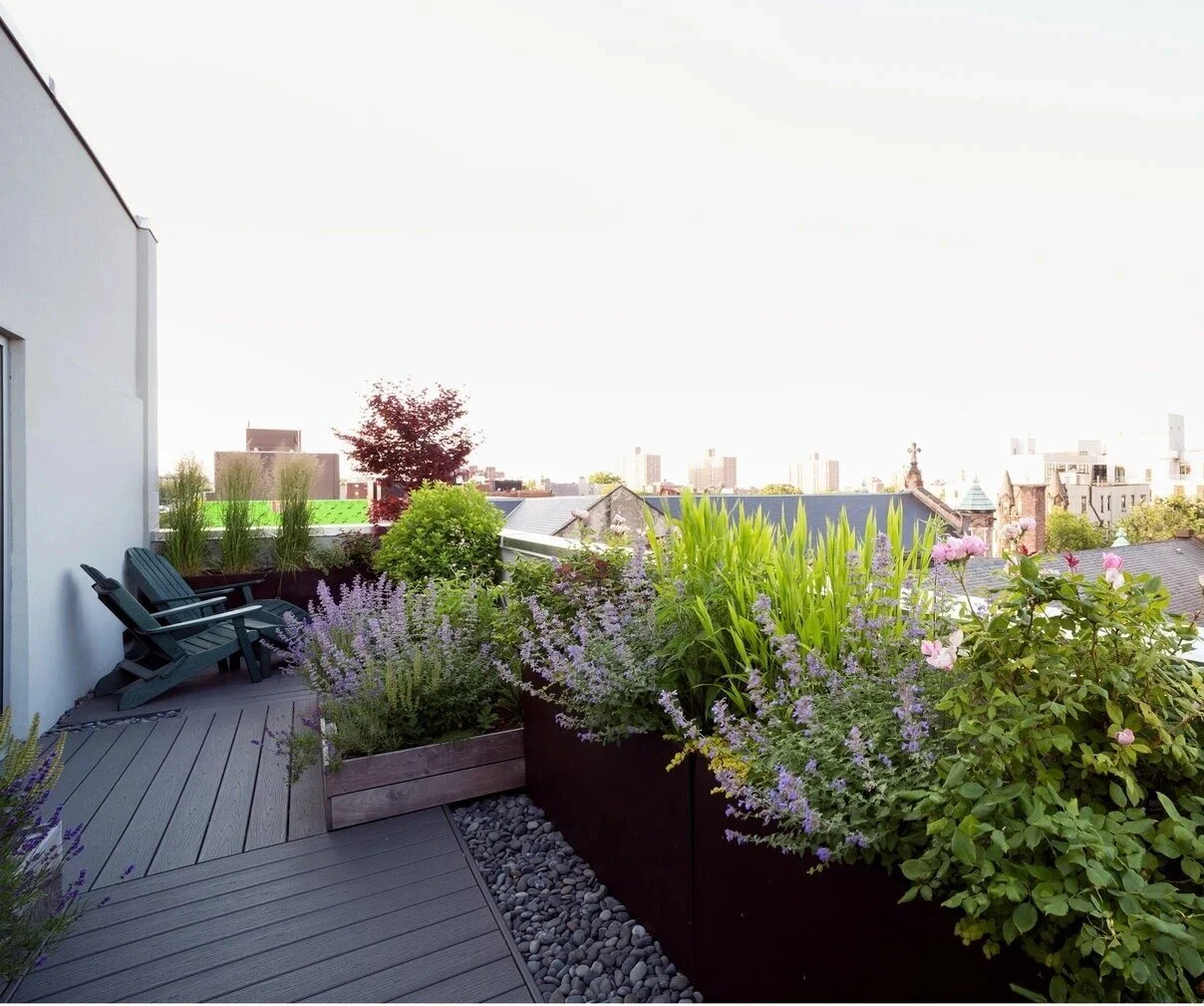 A “flower-filled chill space”