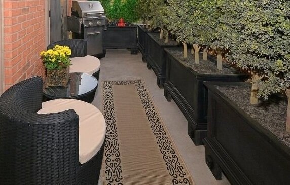 Condo balcony to enjoy the views