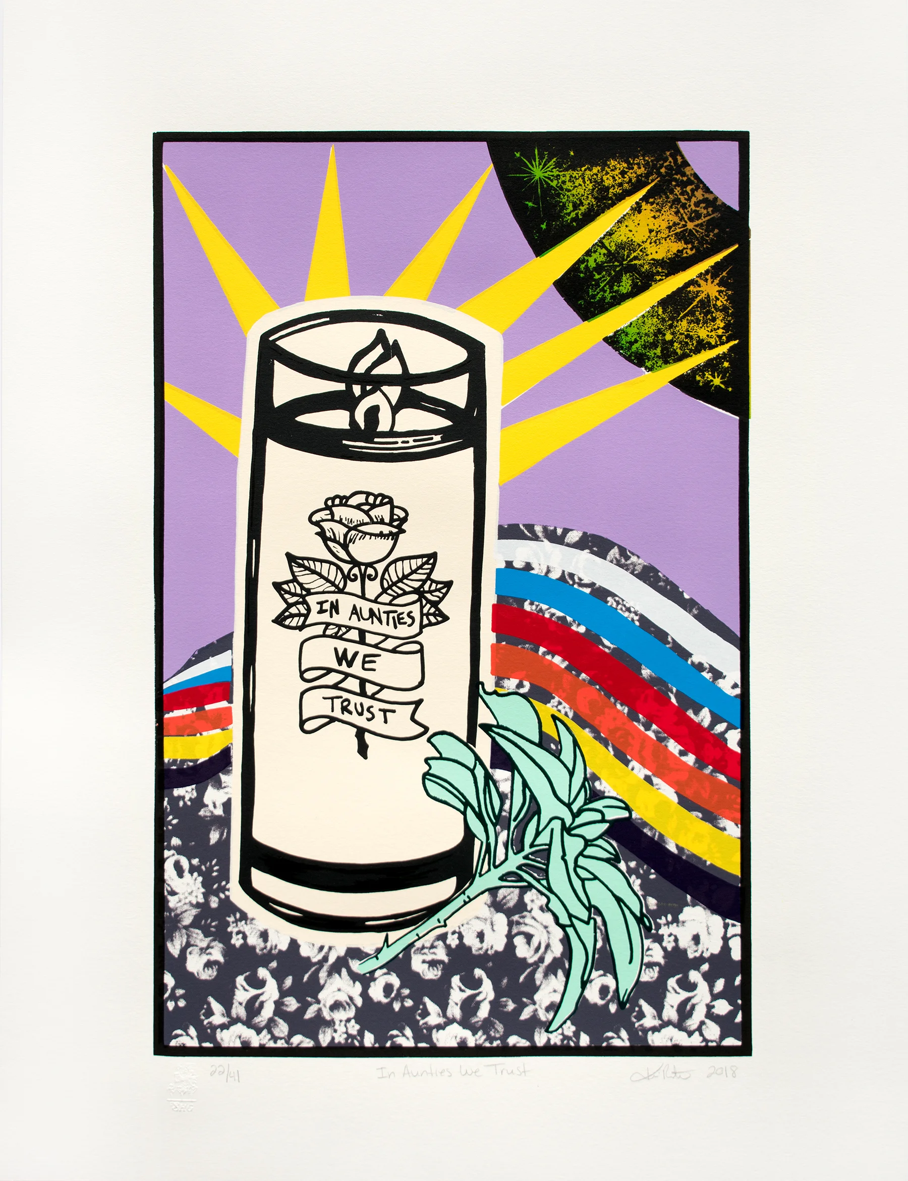 Printmaker Kimberly Robertson Brings Radical Kinship to Life “In Aunties We Trust"