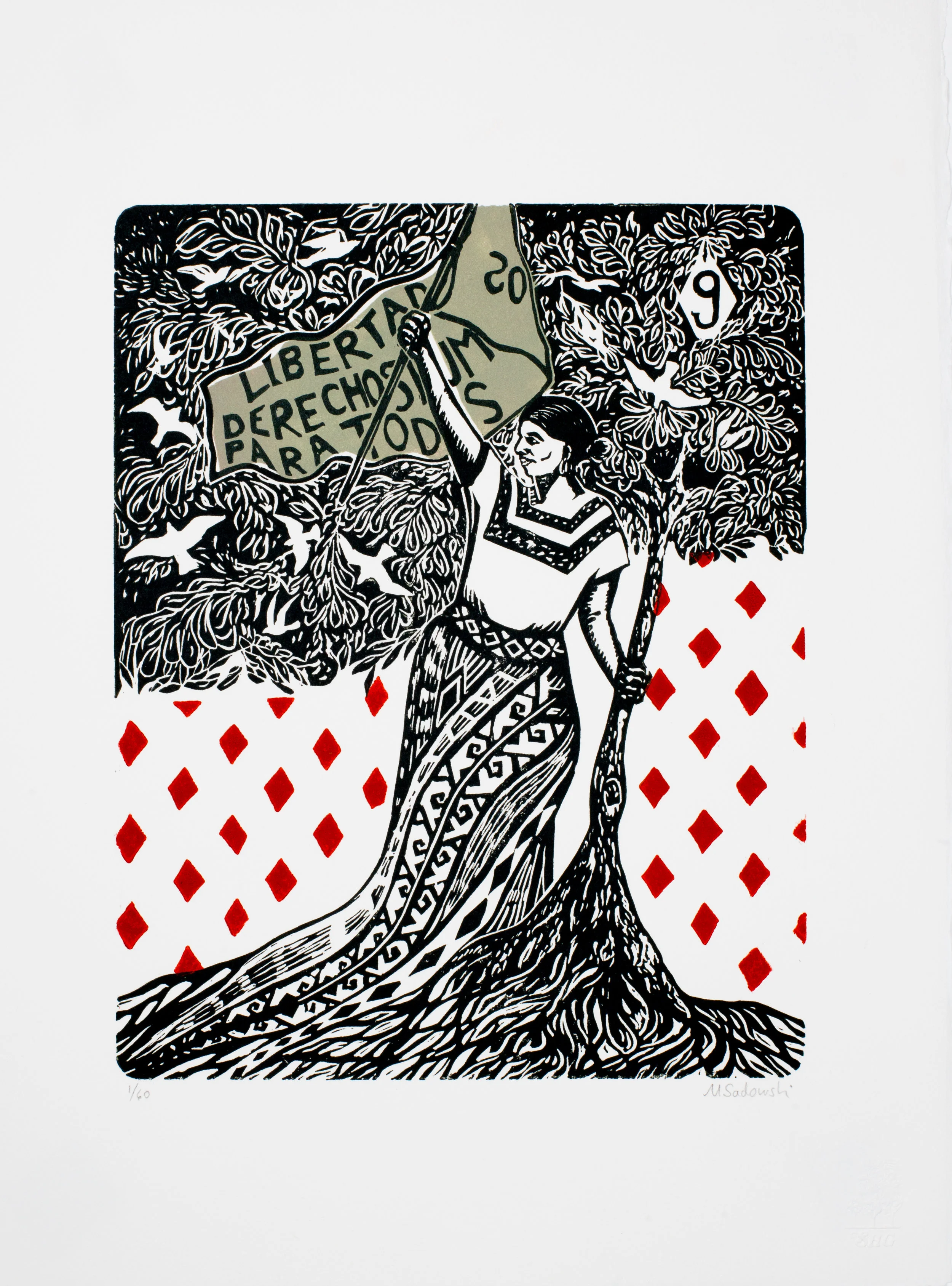  Artist Marianne Sadowski Engages Colonial Legacies and Indigenous Eco-Feminisms in New Prints