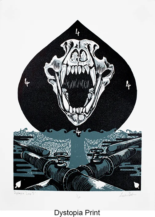 Leslie Dolin, Utopia and Dystopia, 2019