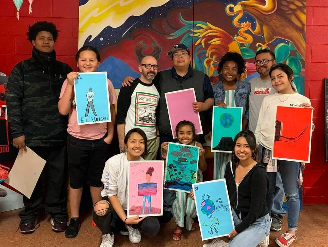 SHG Hosts Workshop in Sacramento, Youth Reimagine Lotería 