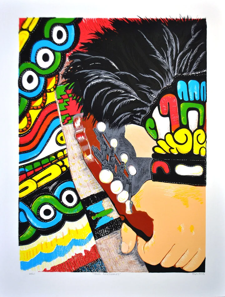 Eva Sandoval, Hilos Ancestrales, 2013
