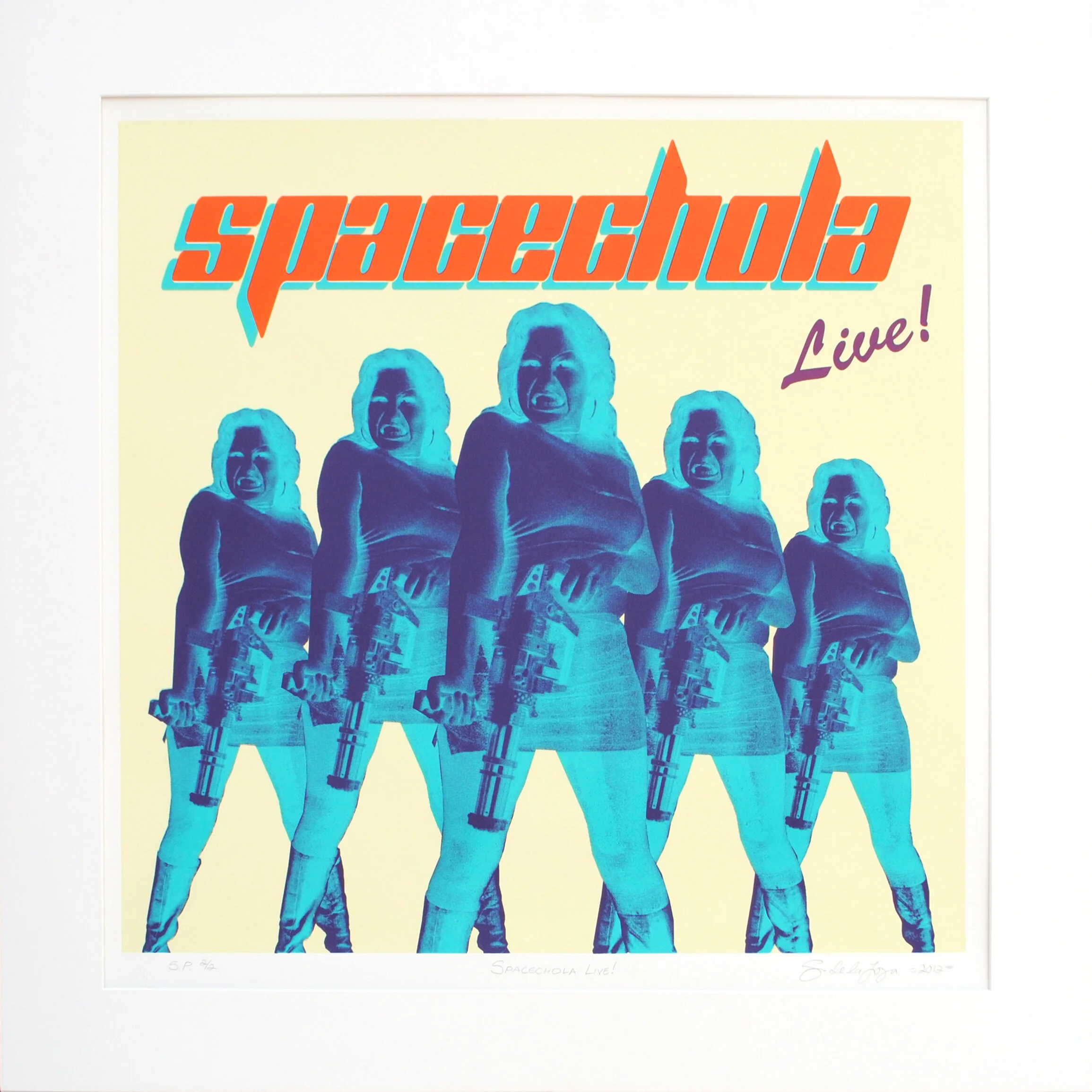 Sandra de la Loza, Spacechola Live!, 2012