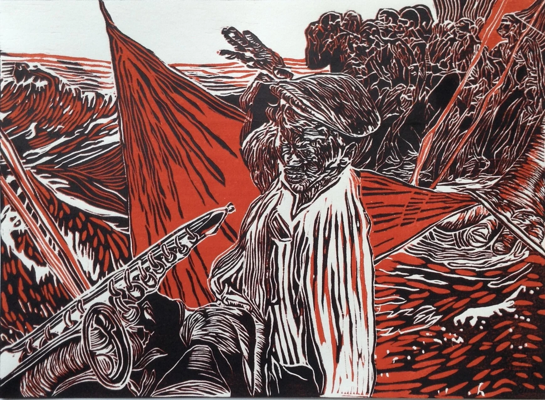 Phumelele Tshabalala, Bridging the Borders, 2019