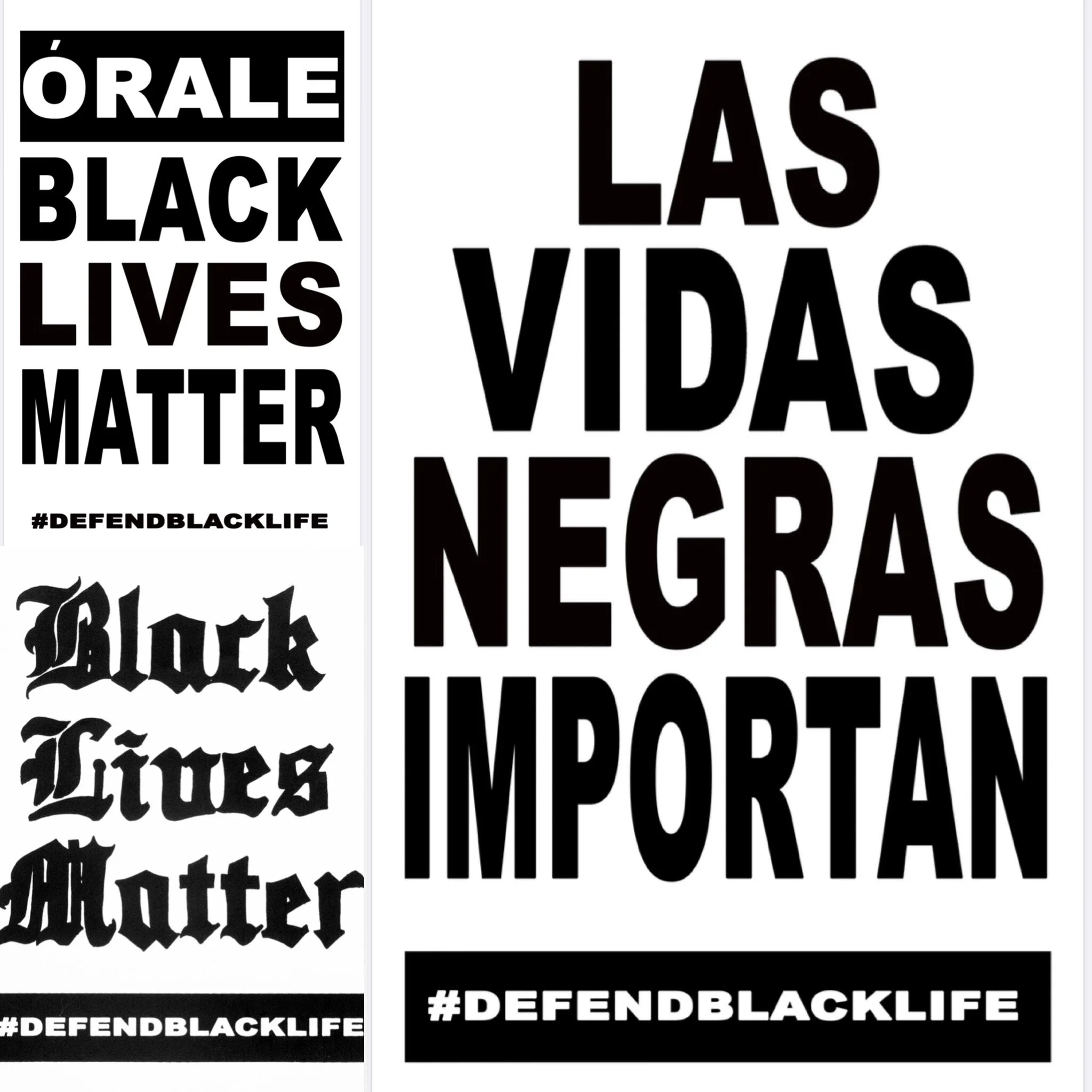 SHG Distributes Hundreds of BLM Posters By Dewey Tafoya and Andi Xoch of Ni Santas