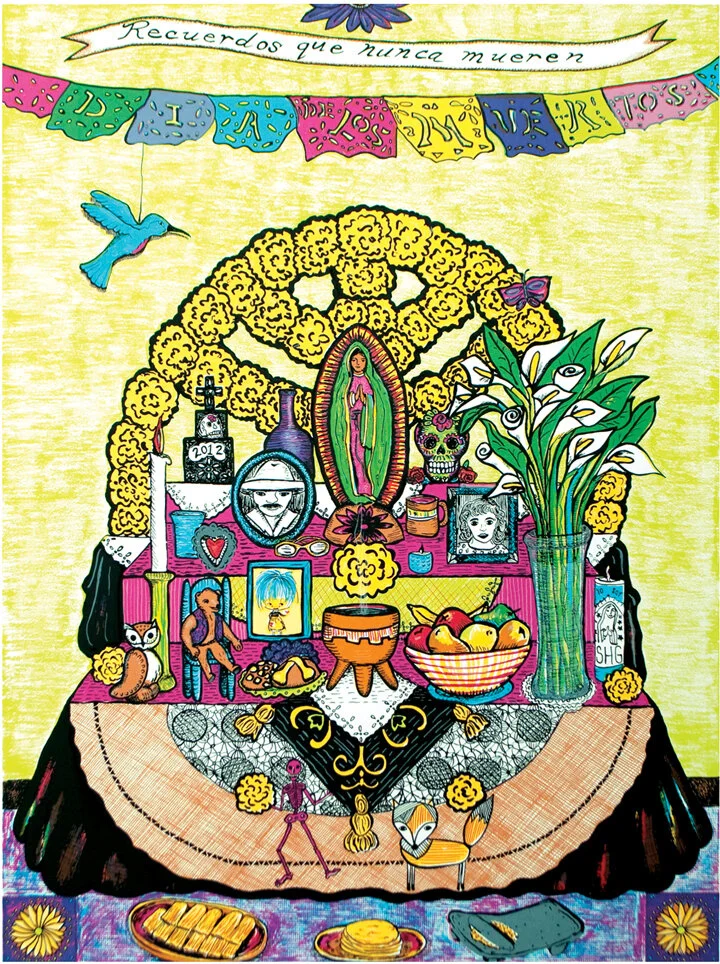 Ofelia Esparza, Rosanna Ahrens, Jax E. Esparza, Recuerdos Que Nunca Mueren / Ofrenda, 2012