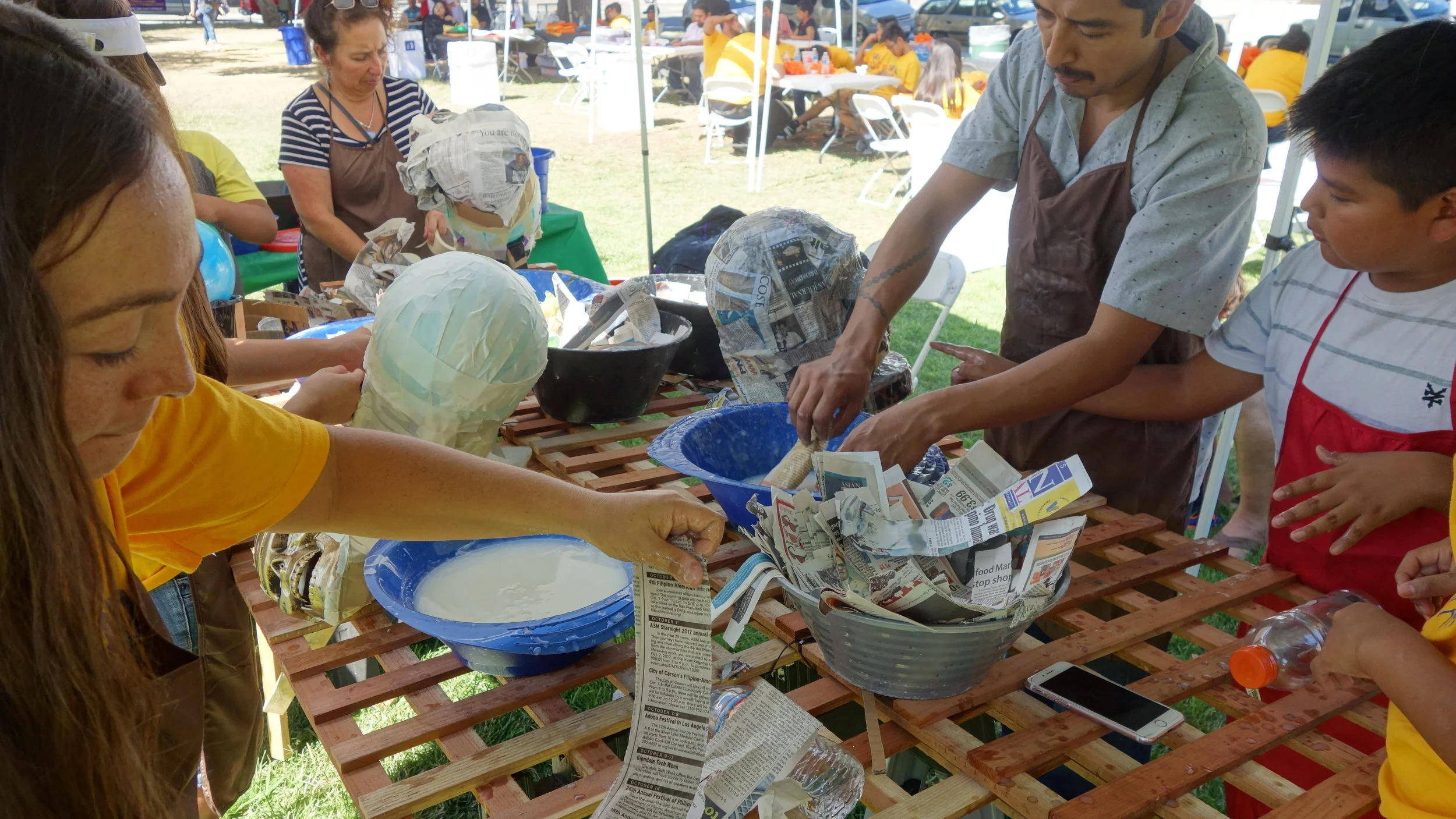 Dancing Calacas Paper Mache Workshop with William Acedo
