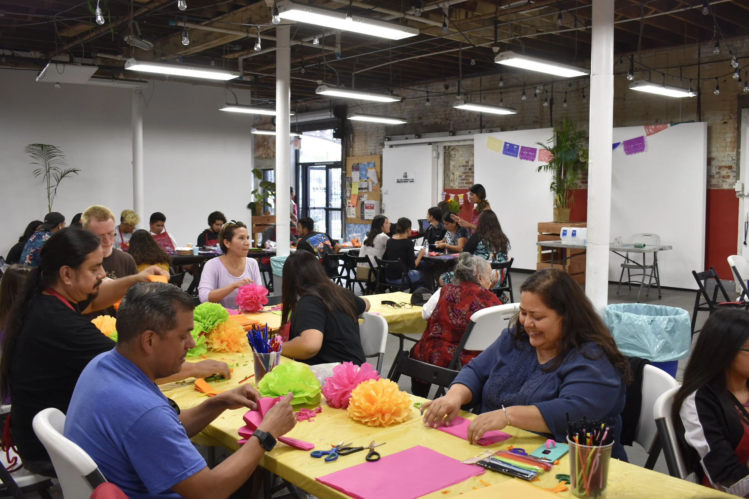 Marigold Flowers Workshop with Dewey Tafoya